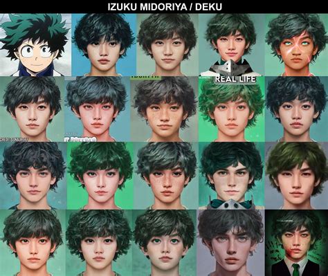 deku midoriya|izuku midoriya in real life.